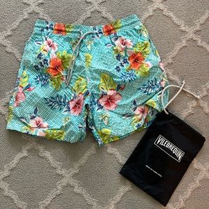 Men’s Vilebrequin Swim Trunks, Size XL